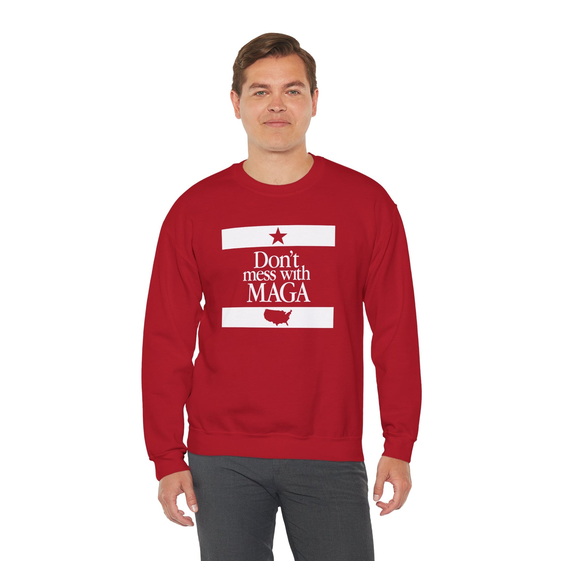 Don't mess with MAGA Crewneck Sweatshirt