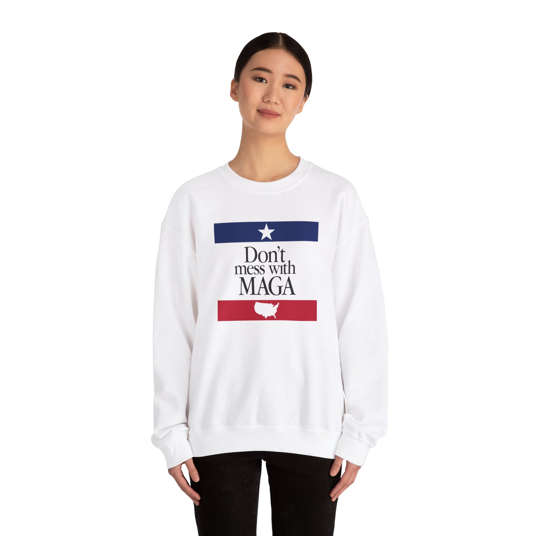 Don't mess with MAGA Crewneck Sweatshirt