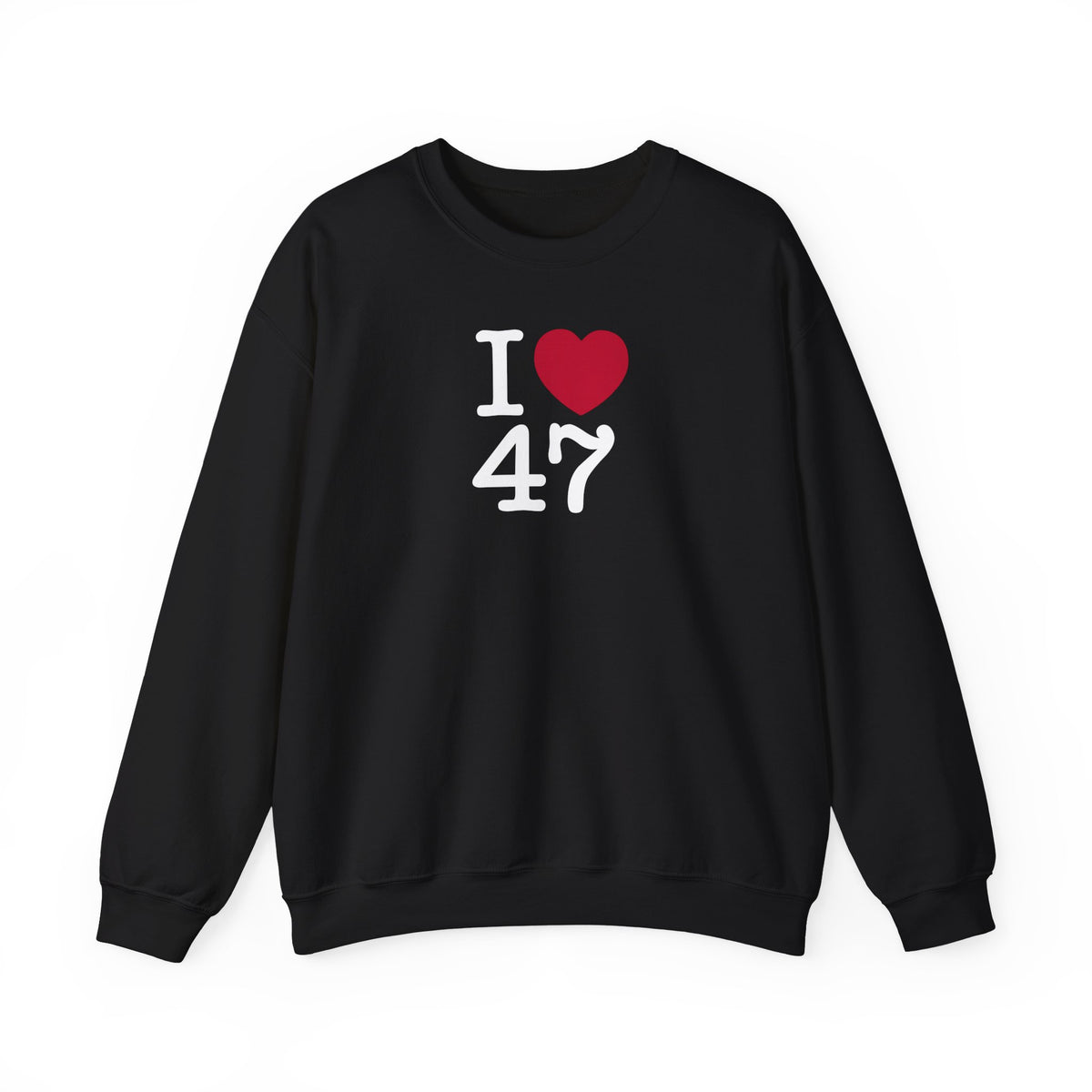 I Love 47 Crewneck Sweatshirt