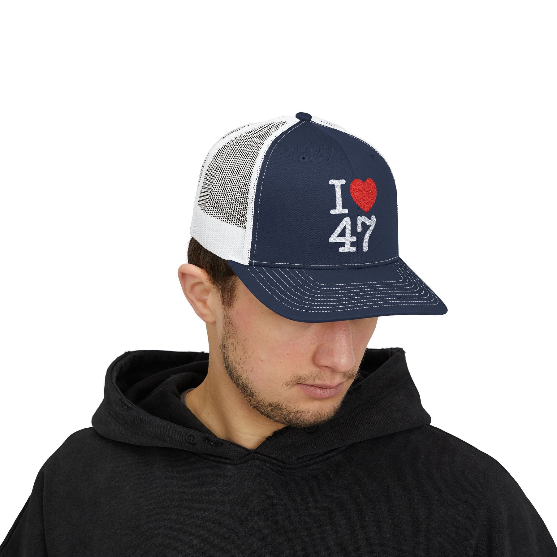 I Love 47 Snapback Trucker Cap