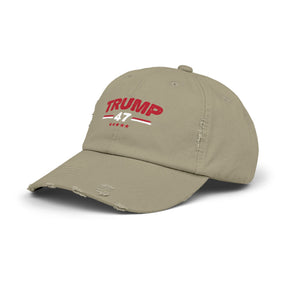 TRUMP 47 Distressed Cap